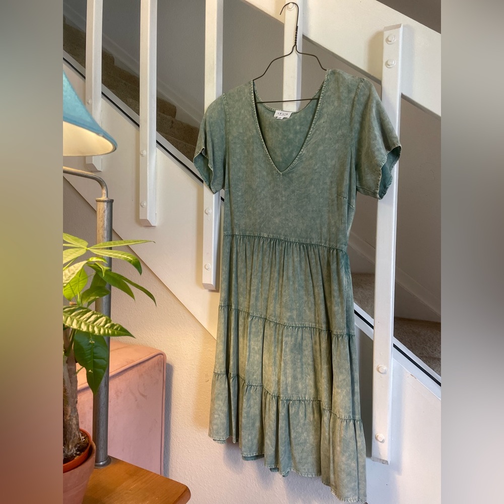 Green dress